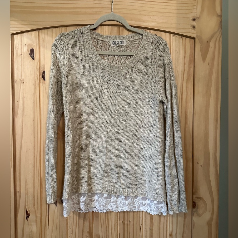 Pink Rose size Large sweater